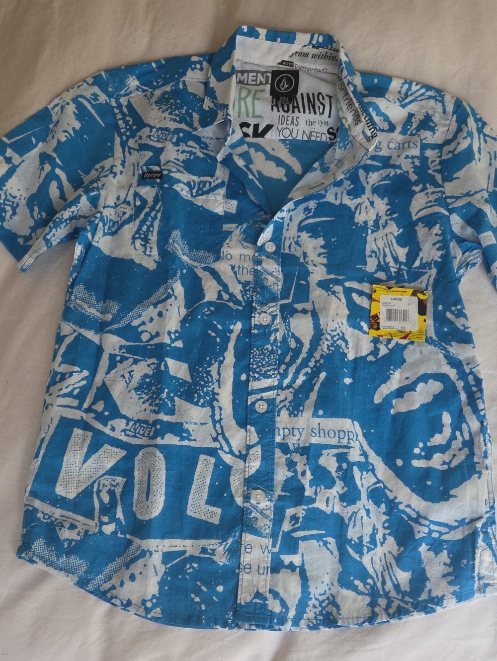 Volcom Youth 14 Summer Beach Vibe Shirt